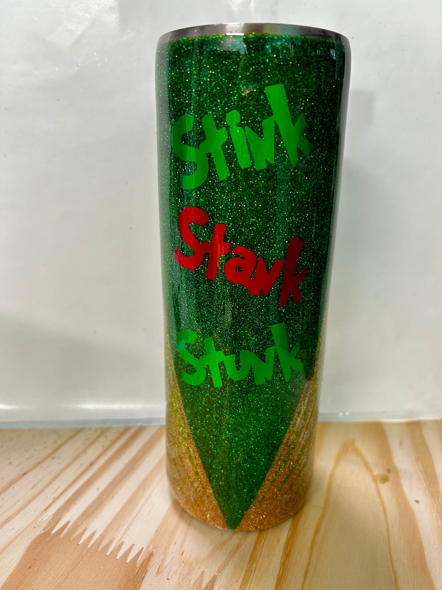 20oz Bougie grinch 