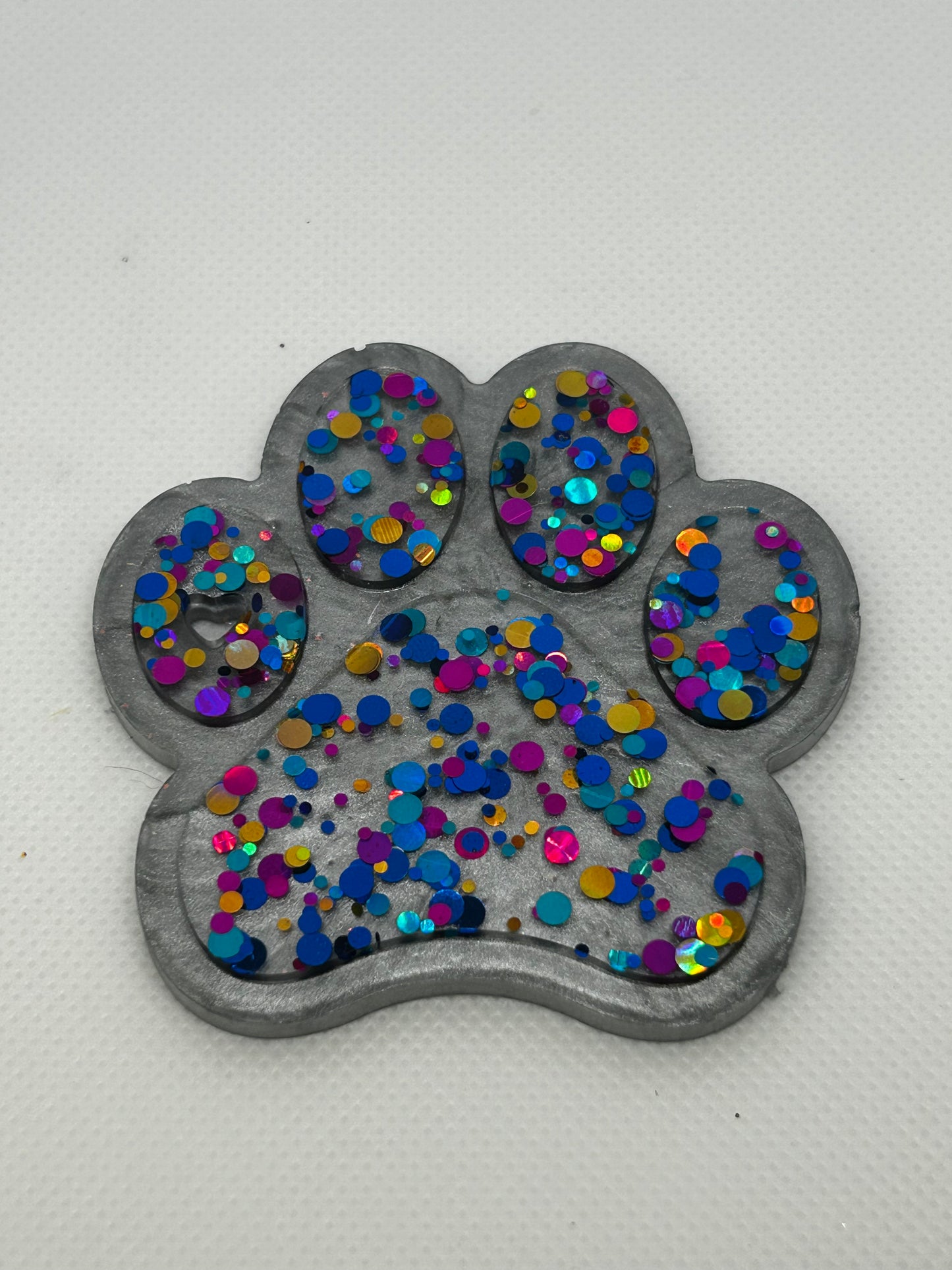 Large paw keychain