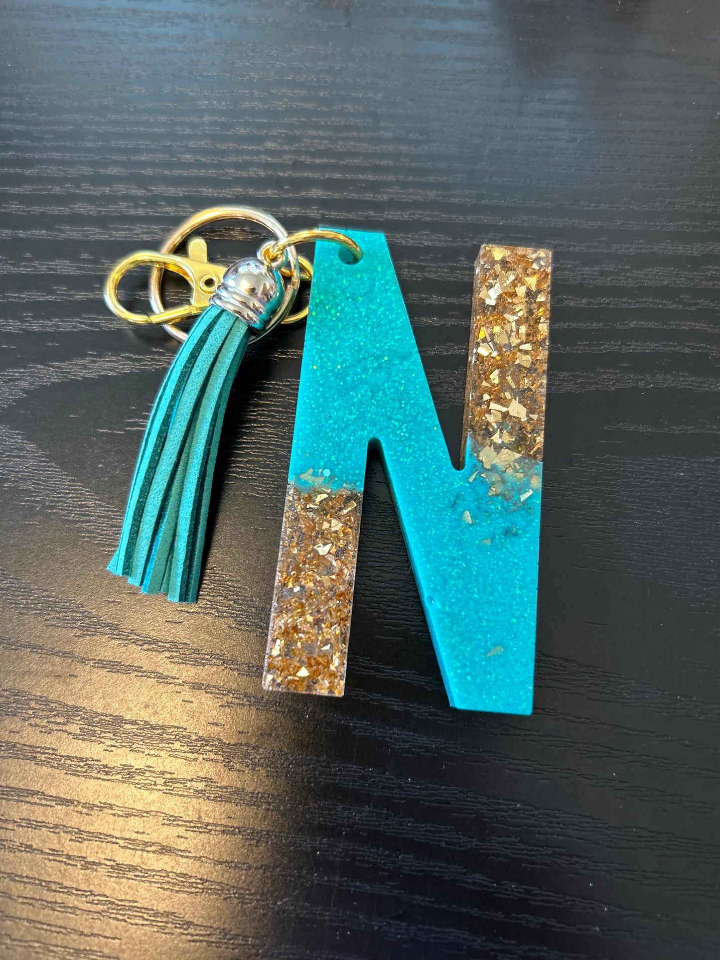 letter keychain