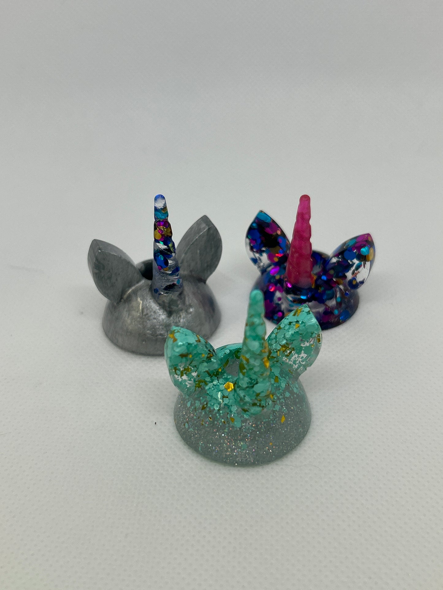 Unicorn straw toppers