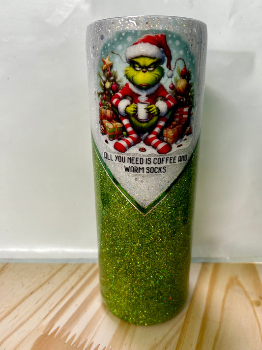 20oz coffee grinch