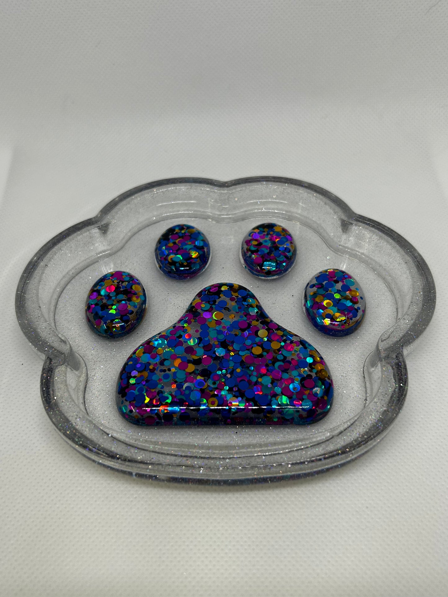 Paw jewelry tray