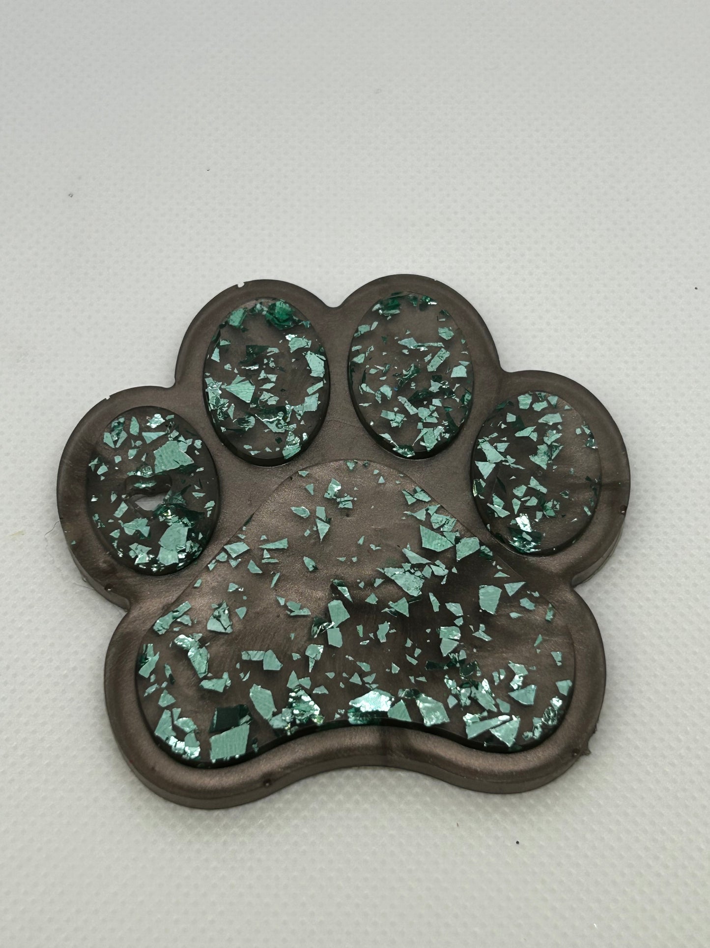 Large paw keychain