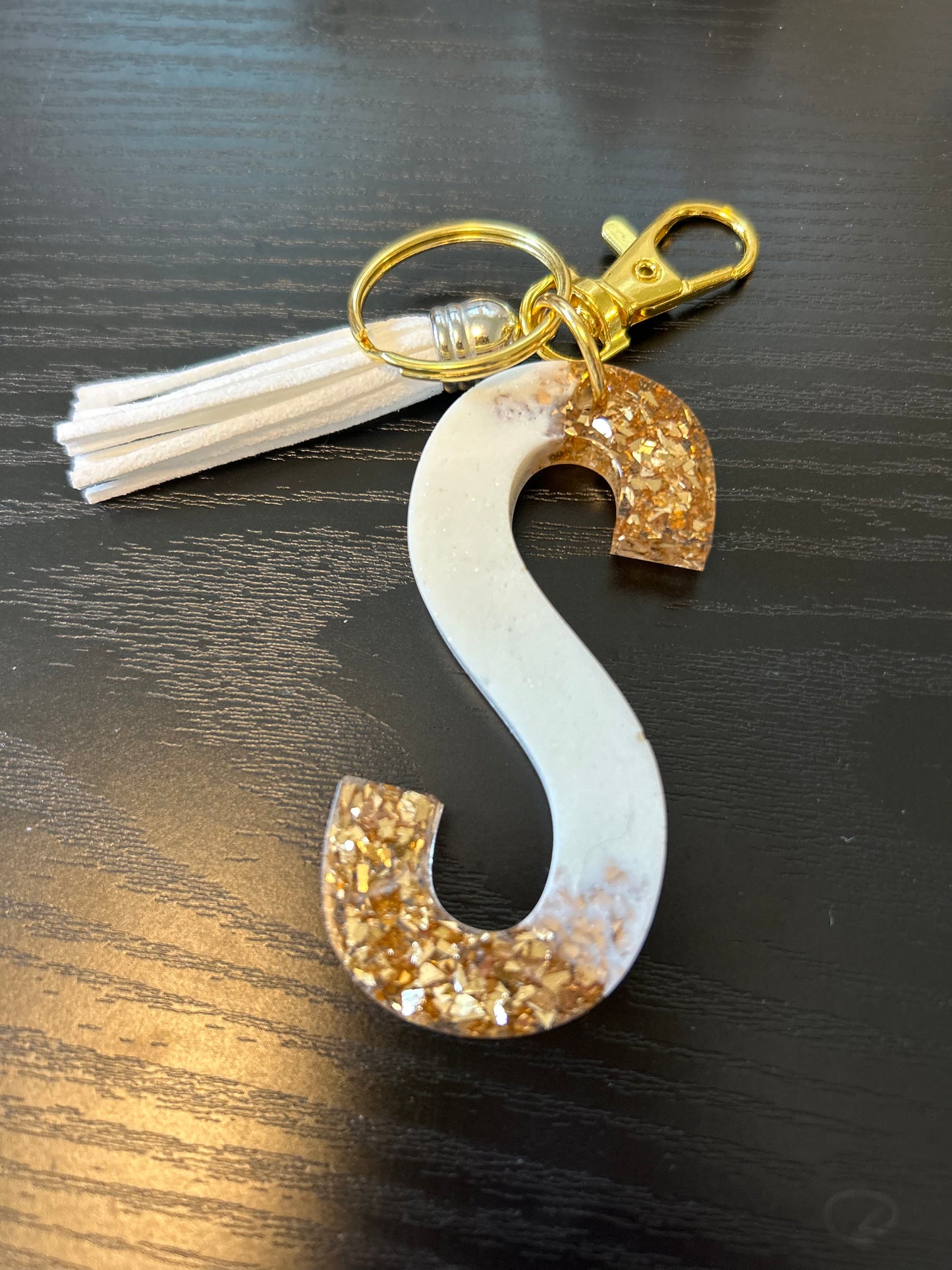 letter keychain