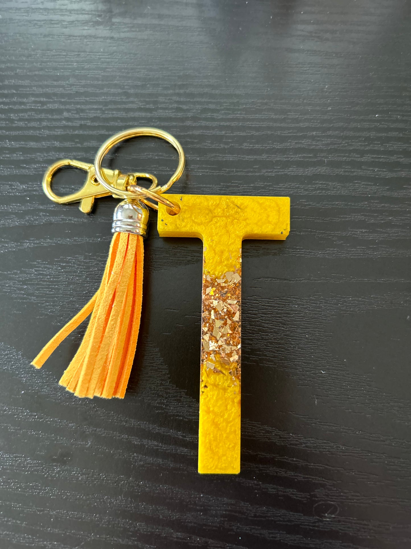letter keychain