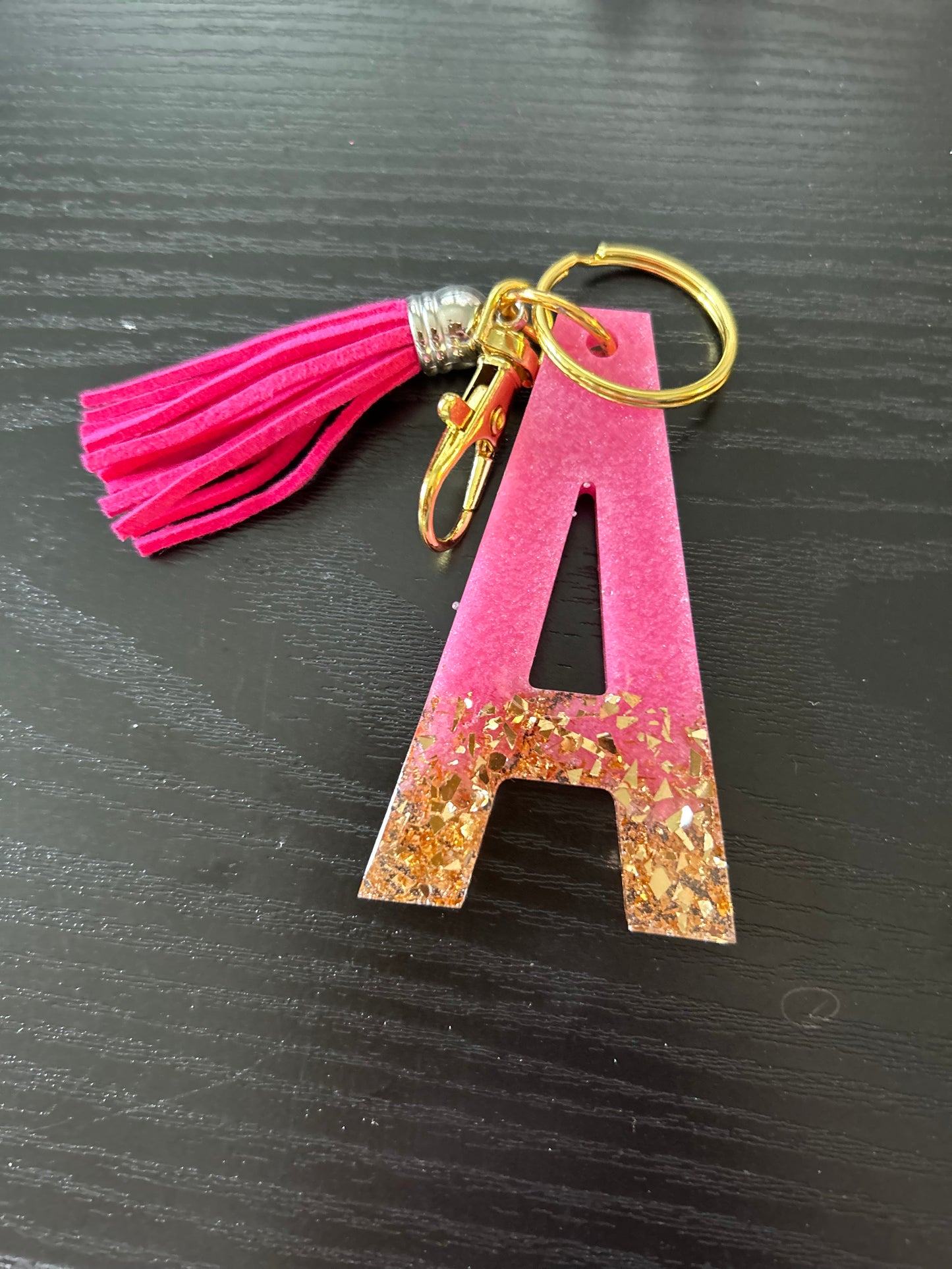 letter keychain